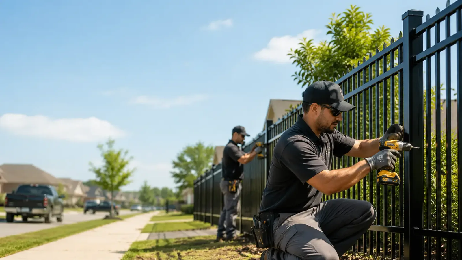 Metal Fence Installation in New London, WI